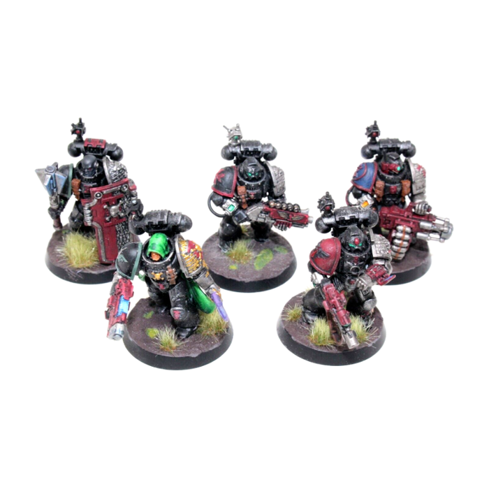 Warhammer Space Marines Death Watch Veterans Well Painted JYS85