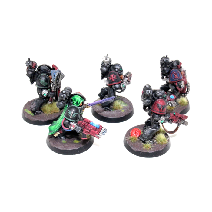 Warhammer Space Marines Death Watch Veterans Well Painted JYS85