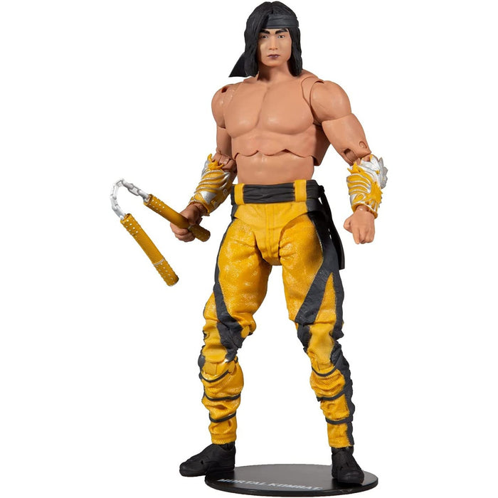 MORTAL KOMBAT 7" LIU KANG FIGHTING ABBOT ACTION FIGURE New - Tistaminis