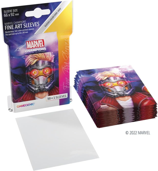 Sleeves: Fine Art: Marvel Champions Fine Art: Star-Lord