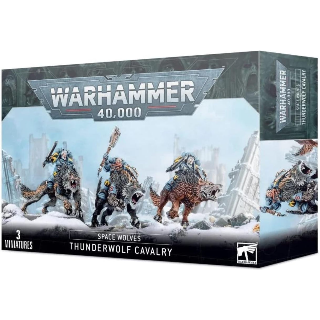 SPACE MARINE SPACE WOLVES THUNDERWOLF CAVALRY - Tistaminis