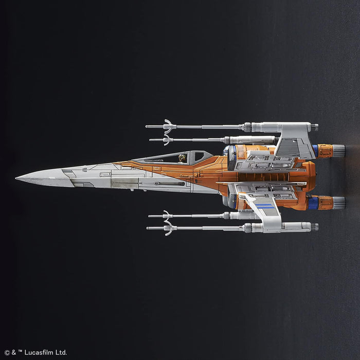 Bandai 1/72 POE'S X-WING FIGHTER (STAR WARS:THE RISE OF SKYWALKER) New