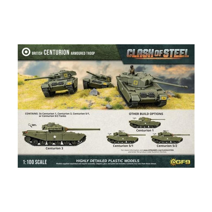 Clash of Steel Centurion Armored Troop (x3 Plastic)