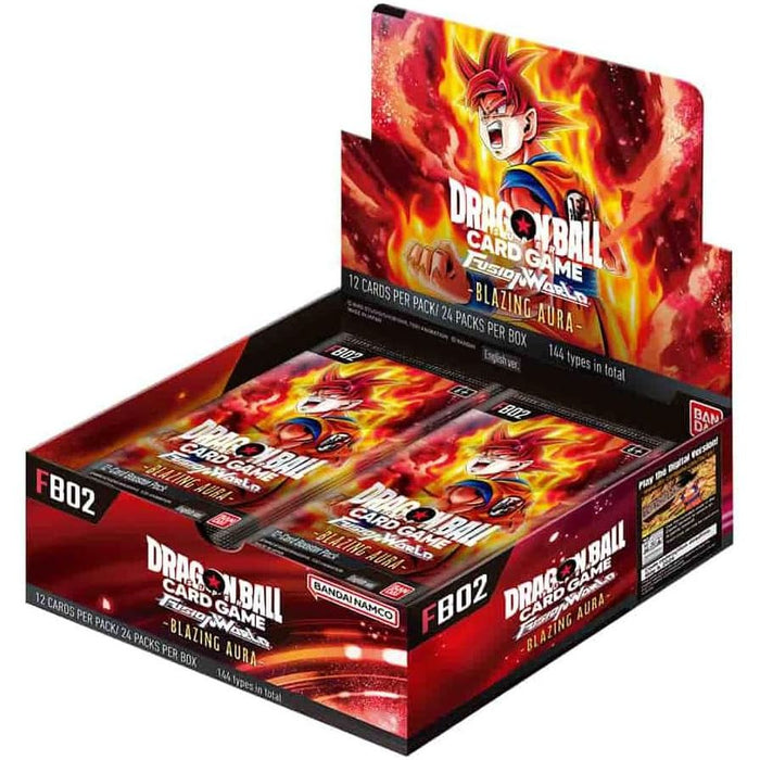 DRAGON BALL FUSION WORLD FB02 BLAZING AURA BOOSTER BOX