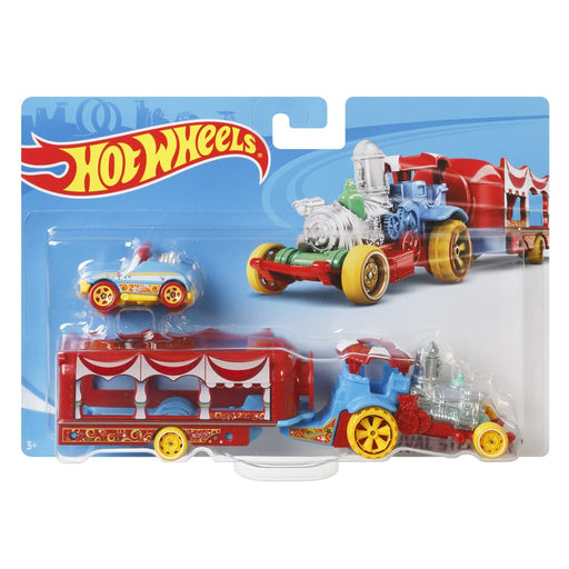 Hot Wheels 1:64 Super Rigs Car-Nival Steamer - Tistaminis