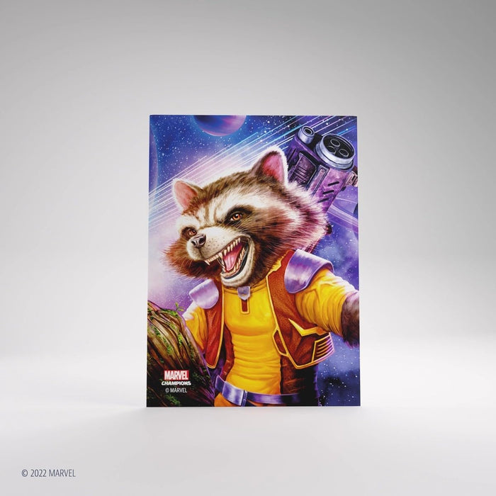 Sleeves: Fine Art: Marvel Champions Fine Art: Rocket Raccoon