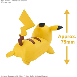 Pokemon Model Kit Qucik!! 03 Pikachu (Battle Pose) New - Tistaminis