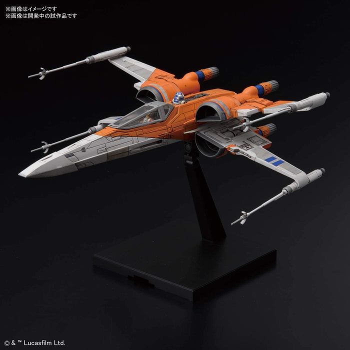 Bandai 1/72 POE'S X-WING FIGHTER (STAR WARS:THE RISE OF SKYWALKER) New