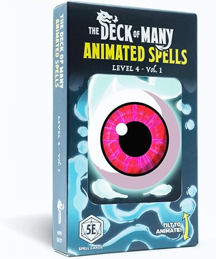 The Deck of Many Animated Spells Level 4 Vol. 1