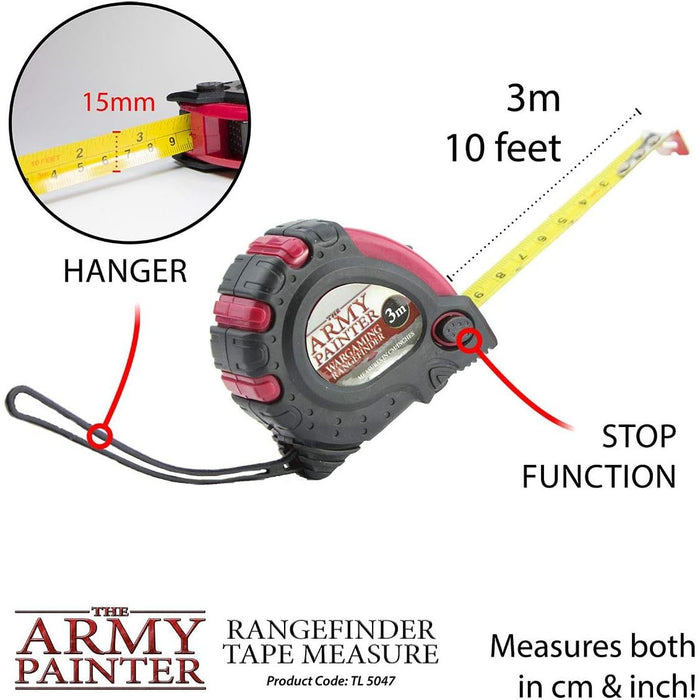 Army Painter Rangefinder Tape Measure New - Tistaminis