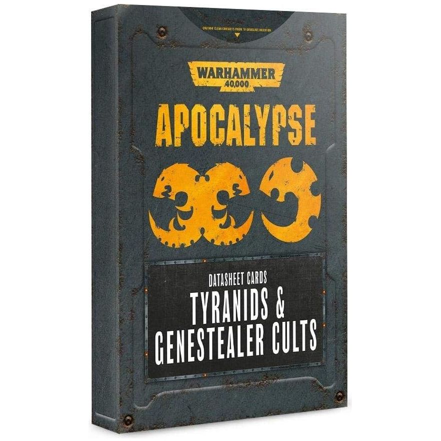 APOCALYPSE TYRANID AND GENESTEALER CULTS DATASHEET CARDS - Tistaminis