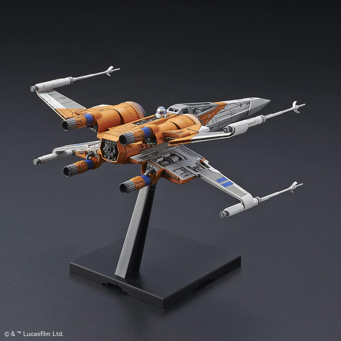 Bandai 1/72 POE'S X-WING FIGHTER (STAR WARS:THE RISE OF SKYWALKER) New