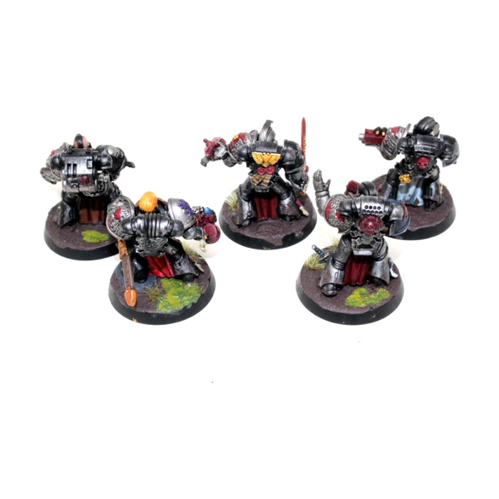 Warhammer Space Marines Death Watch Veterans Well Painted JYS85