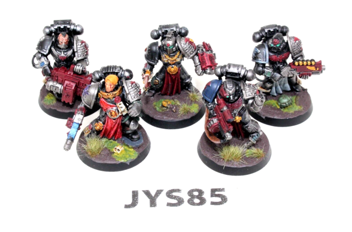 Warhammer Space Marines Death Watch Veterans Well Painted JYS85