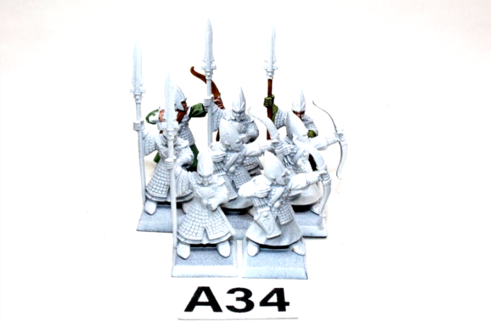 Warhammer High Elves Spearmen + Archers A34