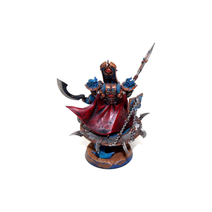 Warhammer Thousand Sons Exalted Sorcerer Well Painted Magnetized A39