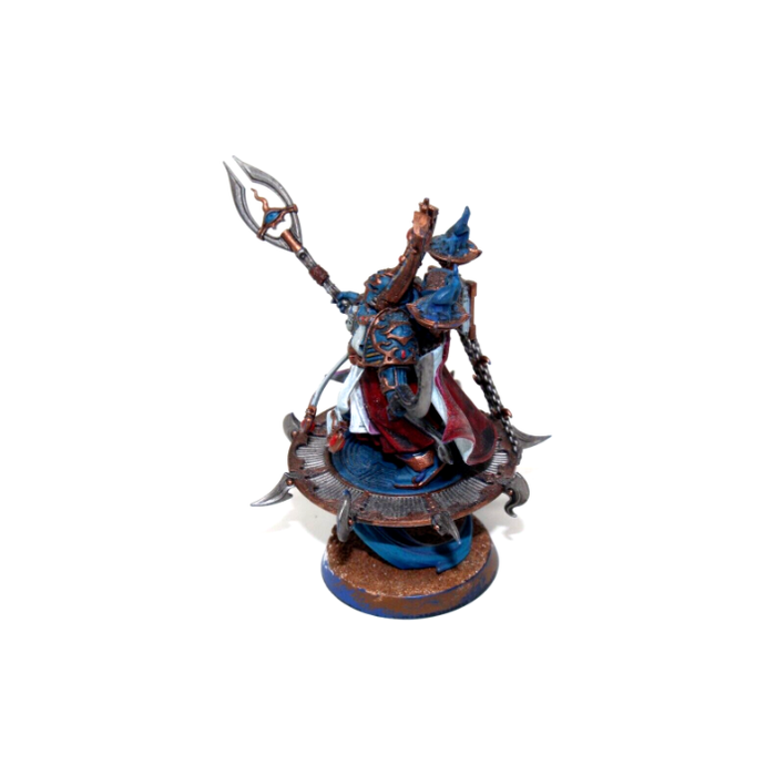 Warhammer Thousand Sons Exalted Sorcerer Well Painted Magnetized A39