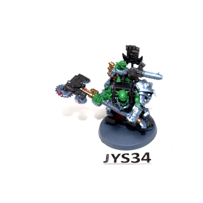 Warhammer Orks Warboss in Mega Armour JYS34