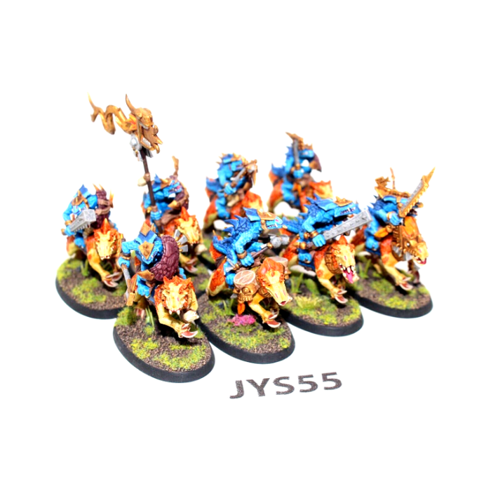 Warhammer Lizardmen Saurus Knights Well Painted JYS55 - Tistaminis