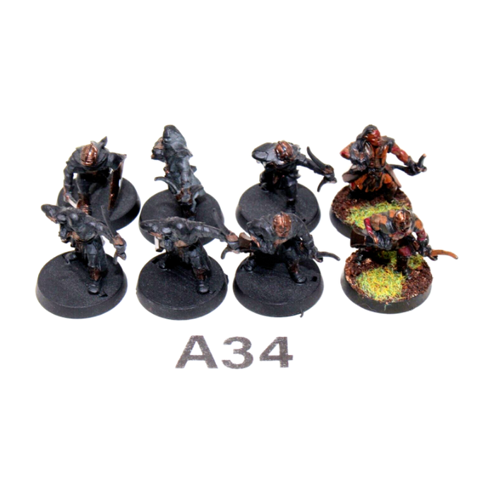 Warhammer Lord of The Rings Uruk-hai Archers A34