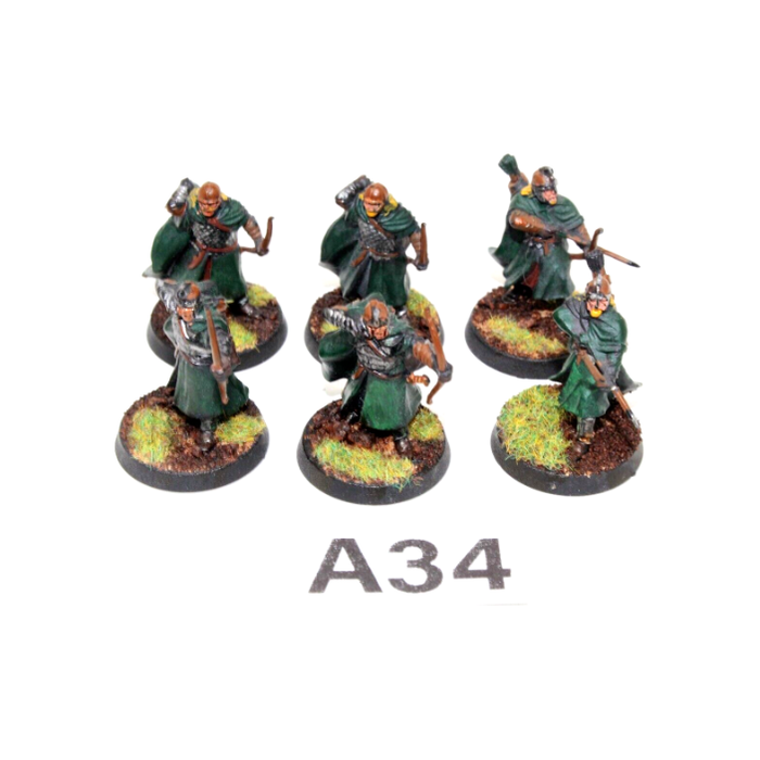 Warhammer Lord of The Rings Rohan Archers Well Painted A34