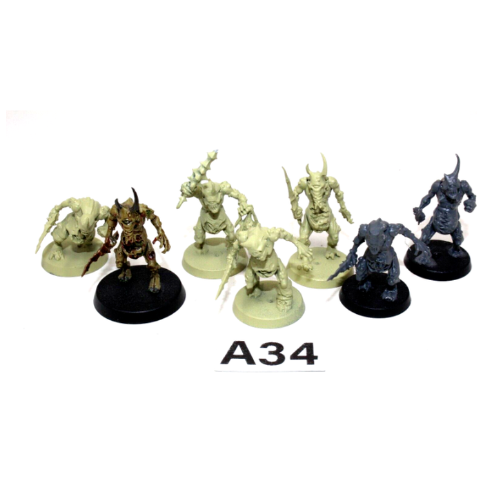 Warhammer Chaos Daemons Plaguebearers A34