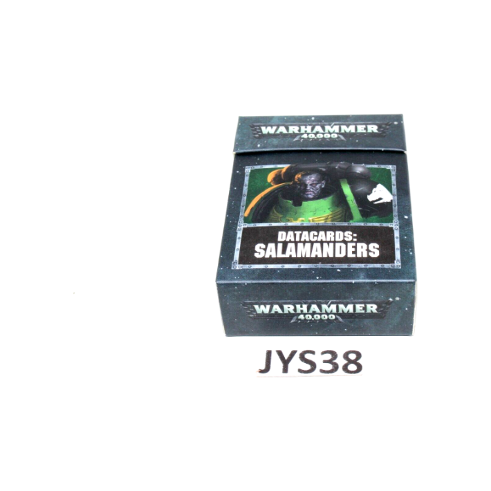 Warhammer Space Marines Salamanders Data Cards JYS38 - Tistaminis