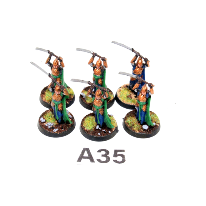 Warhammer Lord of The Rings Wood Elf Warriors A35