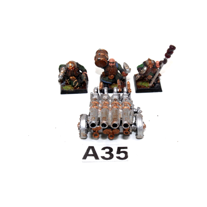 Warhammer Dwarves Organ Gun A35