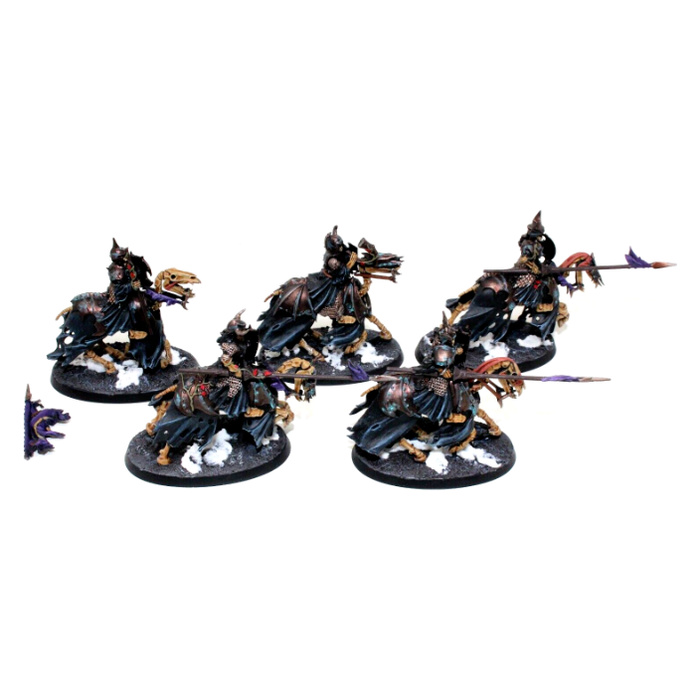 Warhammer Vampire Counts Soulblight Gravelords Black Knights Well Painted A36