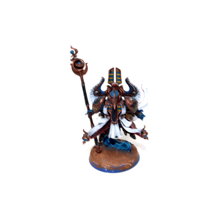 Warhammer Thousand Sons Exalted Sorcerer Well Painted Magnetized A39