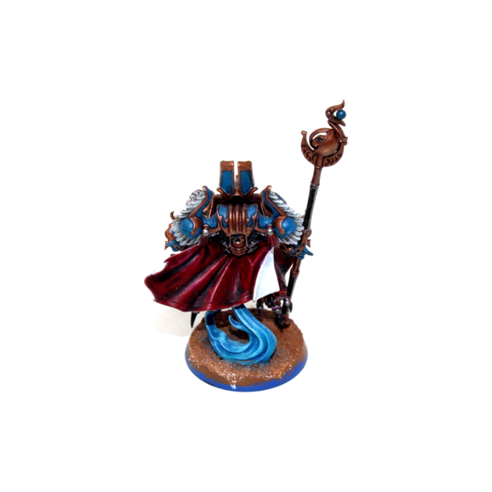 Warhammer Thousand Sons Exalted Sorcerer Well Painted Magnetized A39