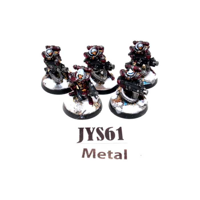 Warhammer Sisters of Battle Retributor Squad Metal Well Painted JYS61