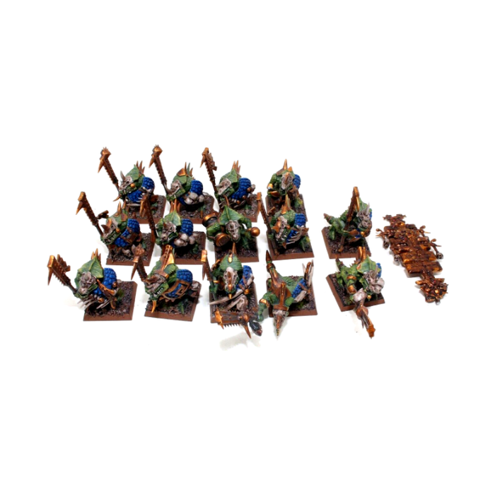 Warhammer Lizardmen Seraphon Saurus Guard Well Painted JYS61