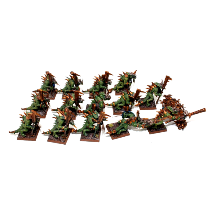 Warhammer Lizardmen Seraphon Saurus Guard Well Painted JYS61