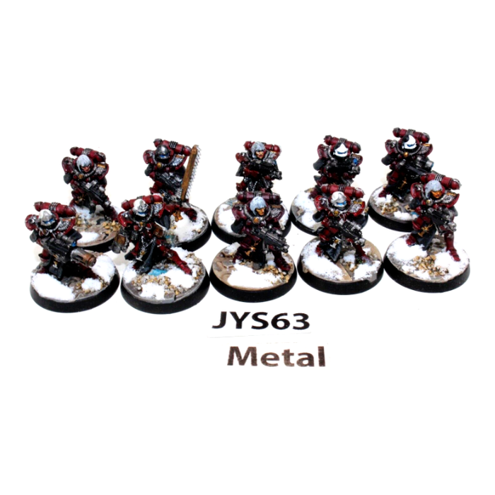 Warhammer Sisters of Battle Battle Sisters Metal Well Painted JYS63