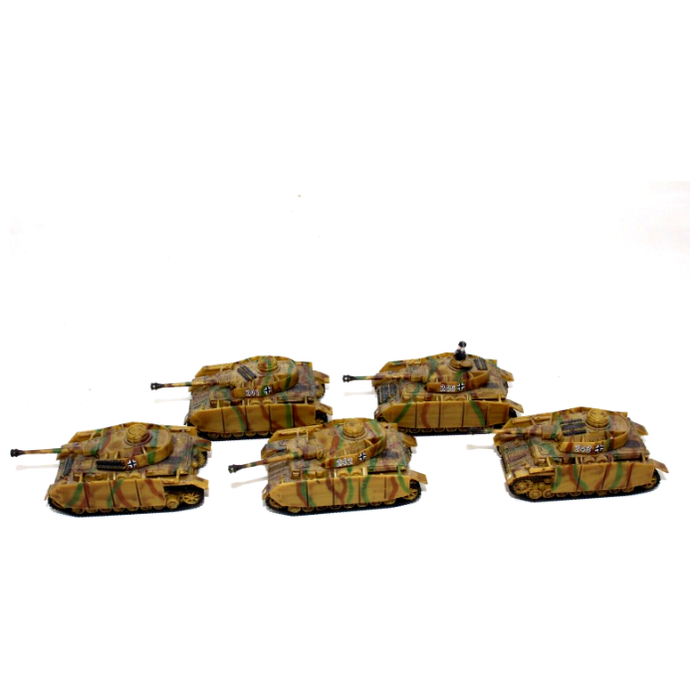 Flames of War Panzer 4 Platoon Well Painted JYS88