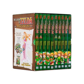 LEGEND OF ZELDA COMPLETE BOX SET NEW - Tistaminis