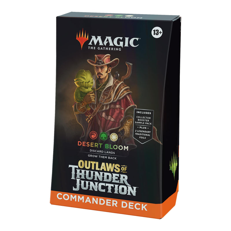 Magic the Gathering: Outlaws of Thunder Junction Commander Deck  - Desert Bloom Apr-19 Pre-Order