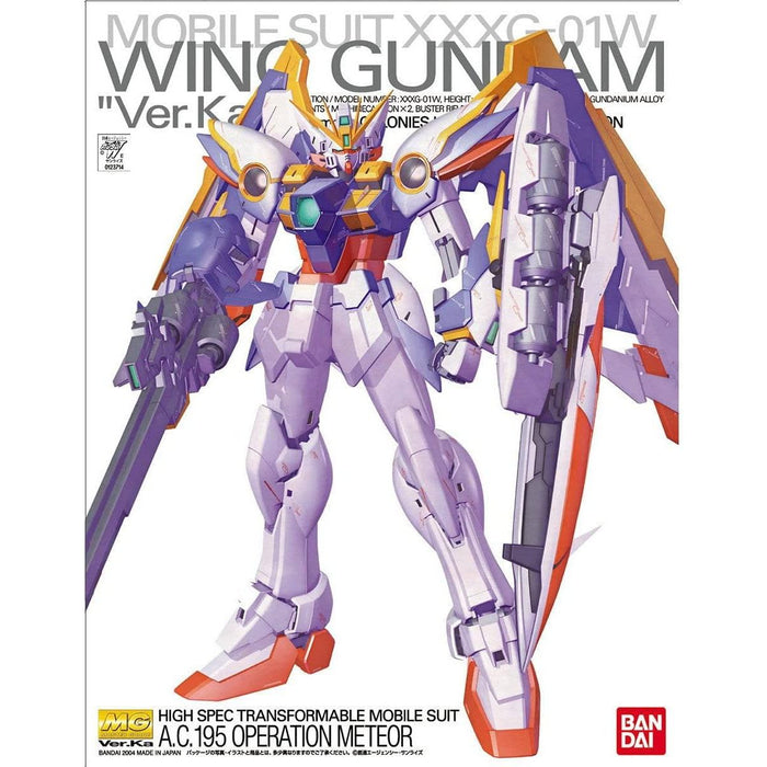 Bandai MG 1/100 Wing Gundam (Ver. Ka) Gundam Wing: Endless Waltz New