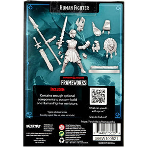 Dungeons and Dragons Frameworks: Human Fighter Female New - Tistaminis