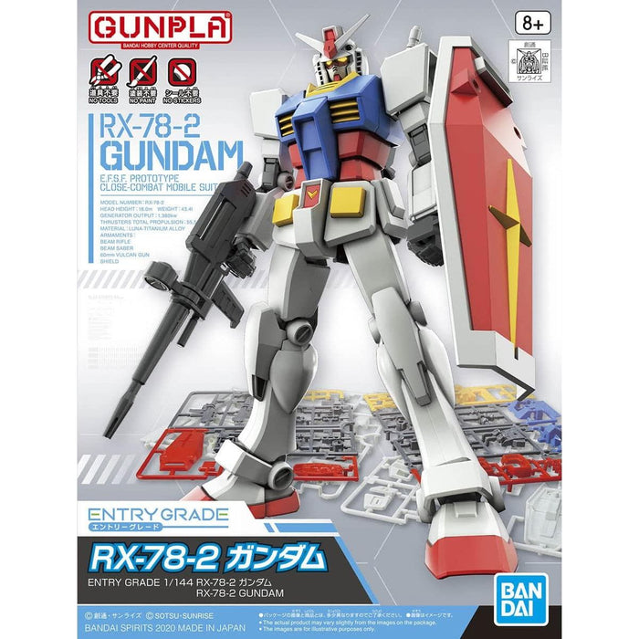 Bandai Entry Grade 1/144 RX-78-2 Gundam