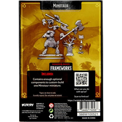 Dungeons and Dragons Frameworks: Minotaur New - Tistaminis