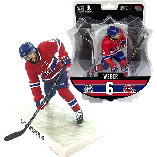 NHL FIGURE 6'' SHEA WEBER MONTREAL CANADIENS ACTION FIGURE New - Tistaminis