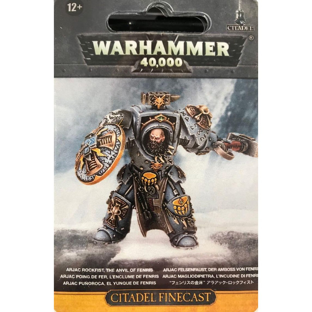 SPACE MARINE SPACE WOLVES ARJAC ROCKFIST - Tistaminis