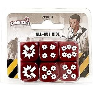 ZOMBICIDE 2ND EDITION ALL-OUT DICE PACK NEW - Tistaminis