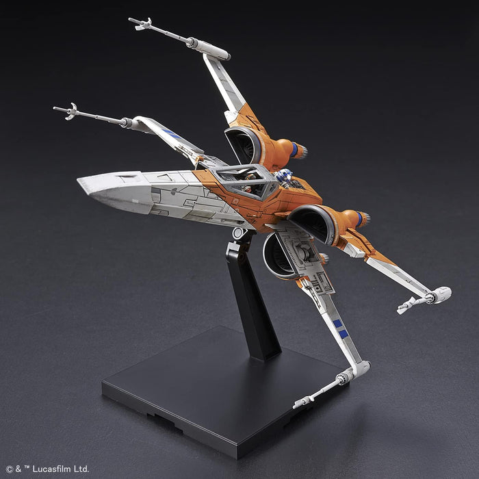 Bandai 1/72 POE'S X-WING FIGHTER (STAR WARS:THE RISE OF SKYWALKER) New