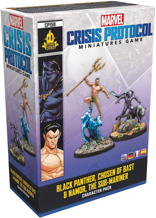 Marvel Crisis Protocol: Black Panther, Chosen of Bast & Namor, The Sub-Mariner