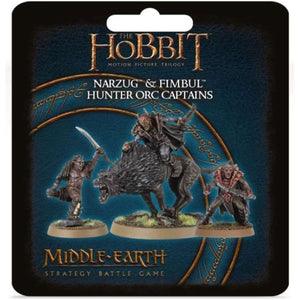 MIDDLE-EARTH SBG: NZRUG AND FIMBUL, HUNTER ORC CAPTAINS - Tistaminis