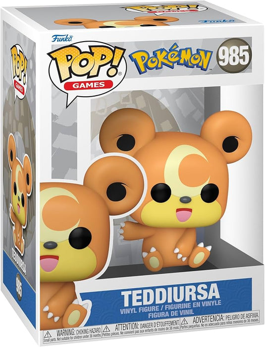 FUNKO POP POKEMON TEDDIURSA #985